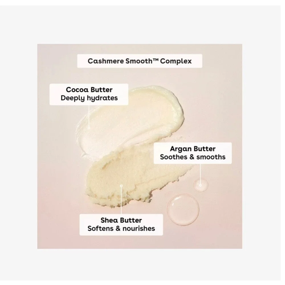EOS Shea Butter Cashmere Post-Shave Smooth‎ Body Cream 7oz Pink Tube